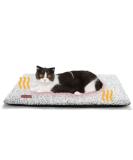 Self Warming Cat Bed Self Heating Cat Dog Mat Extra Warm Thermal Pet Pad for Indoor Outdoor Pets with Removable Cover Non-Slip Bottom Washable Small 24 x 18 inch - Buy Online on GoSupps.com