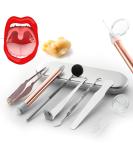 Tonsil Stone Removal Kit - Professional Stainless Steel Tools for Easy Oral Care & Relief - Buy Online on GoSupps.com