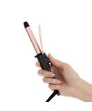 Travel Size Curling Iron - Dual Voltage Mini Curler for Short Hair 1/2 Inch Ceramic Barrel with Keratin & Argan Oil - Perfect for On-the-Go Styling - Buy Online on GoSupps.com
