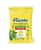 Ricola Sugar Free Lemon Mint Herbal Cough Suppressant Throat Drops, 105ct Bag - Buy Online on GoSupps.com