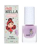 Miss Nella Butterfly Wings Lilac Nail Polish for Kids - Non-Toxic & Odor-Free Formula | Safe, Easy Peel-Off, Water-Based Polish for Children and Toddlers - Buy Online on GoSupps.com