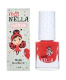 Miss Nella Strawberry N Cream Peel-Off Nail Polish for Kids - Non-Toxic Water-Based Odorless Red Formula - Buy Online on GoSupps.com