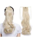 Sego Clip-In Ponytail Extension - 18 Wavy Blonde Hairpiece for a Natural Look | 90g Braid Hair Extension - Buy Online on GoSupps.com
