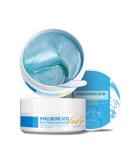 Hyaluronic Acid Under Eye Mask - Collagen & Hydrating Eye Patches for Puffy Eyes and Dark Circles - Anti-aging Revitalizing Gel Pads - All Skin Types - Buy Online on GoSupps.com