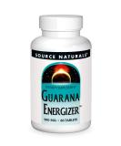 Source Naturals Guarana Energizer 900 mg - 60 Tablets for Natural Energy Boost - Buy Online on GoSupps.com