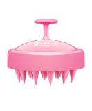Heeta Scalp Massage Brush for Wet & Dry Hair - Gentle Head Massager & Shampoo Brush with Soft Silicone Head - Pink 01 - Buy Online on GoSupps.com