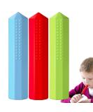 Buy Crybar Pencils - 3-Part Sensory Chewing Set | Colored Silicone Pencil Chews for Kids & Party Gifts - International Shipping Available - Buy Online on GoSupps.com