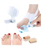Buy Generic Bunion Corrector for Hallux Valgus - Adjustable Splint & Toe Straightener - Non-Slip Heel Strap - Day & Night Support - Buy Online on GoSupps.com