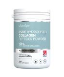 Bovine Collagen Peptides Powder 500g - 50 Servings - 100% Pure Hydrolysed Type 1 & 3-19 Amino Acids - High Levels of All 8 Essential Amino Acids & BCAAs - Halal & Kosher - Made in UK by VitaBright - Buy Online on GoSupps.com