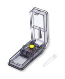 Izyufan Tablet Divider - Precision Pill Cutter for Small & Large Tablets with Storage Compartment - Gray - Buy Online on GoSupps.com