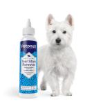 Petpost |Tear -spotted remover for dogs and cats - the best and most natural cleaning for white fur - gentle and sensitive eye cleaner without chemicals - soothing coconut oil - 230 ml - Buy Online on GoSupps.com