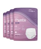 Amazon Basic Care Women's Plus Pants - 28 Pack (4 x 7) - Comfortable White Essentials for Every Day - Buy Online on GoSupps.com