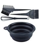 KOENWEENI 4PCS Hair Dye Kit - Hair Tinting Bowl, Dyeing Brushes, Sharp Tail Comb, Mixer - DIY Hair Coloring Beauty Salon Tools Set - Buy Online on GoSupps.com