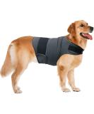 Qiyadin Adjustable Dog Anxiety Vest - Soothing Jacket for Thunderstorms Fireworks & Travel | Stress Relief for Small to Medium Dogs - Buy Online on GoSupps.com