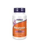 Now Foods Melatonin 1 mg - 100 Tablets | Quality Sleep Aid Supplement - Buy Online on GoSupps.com