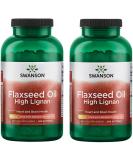 Swanson Flaxseed Oil High Lignan (Omegatru) 200 Sgels - 2 Pack - Buy Online on GoSupps.com