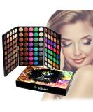 FantasyDay 120 Colors Highly Pigmented Matte Eyeshadow Palette - Warm Natural Makeup Kit - Shimmer & Matte Eye Cosmetics - Buy Online on GoSupps.com