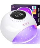 82W UV Nail Lamp - Quick Curing LED Light for Gel Nails with Auto Sensor 3 Timers & LCD Display - Professional Gel Polish Dryer for Home & Salon - Buy Online on GoSupps.com