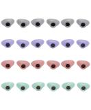 Super Sunnies Strapless Tanning Goggles - 12-Pack Pastel Colors | UV Eye Protection FDA Compliant - Buy Online on GoSupps.com