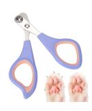 KALIONE Cat Nail Clipper and Trimmers Professional Circular Cut Hole Cat Claw Clippers Cat Nail Trimmers Avoid Over Cutting Pet Nail Clippers Grooming Tool for Cat(Blue) - Buy Online on GoSupps.com