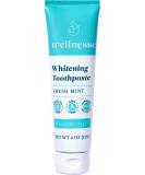 Wellnesse: Whitening Toothpaste - Fresh Mint - 1 Tube, 4 oz - Clean Teeth, Soothe Gums and Freshen Breath - Cruelty-Free, Non-GMO - No Parabens, Sulfates, Glycerin, or Fluoride - Buy Online on GoSupps.com