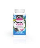 Charcocaps Fast Acting Gas Relief - 100 Capsules | Drug Free Activated Charcoal Formula | Bloating & Flatulence Detox | 30 Day Supply - Buy Online on GoSupps.com