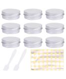 Buy 9-Piece 20ml Empty Jars Set with Lids | Perfect for Lip Balm & Cream Storage - International Shipping - Buy Online on GoSupps.com