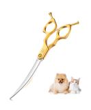 Purple Dragon 6.5 Dog & Cat Grooming Scissors - Ultra-Light Aluminum Handle JP 440C Steel Fur Shears for Professionals & Beginners - Buy Online on GoSupps.com