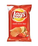 Lays Chips Spanish Tomato Tangy - Pack of 6 | Farm-Grown Potatoes | Crispy and Delicious Potato Chips - Irresistible Flavor - Buy Online on GoSupps.com
