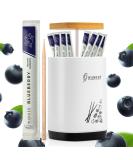 Miracle Toothpick - 100 Individually Packed Blueberry Flavor Toothpicks + Dispenser | Fresh Breath & Oral Hygiene - Buy Online on GoSupps.com