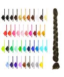 Mybraids Premium 2m Dark Gray Braid Hair for Rasta & Crochet Styles | Best Dreads Box Braids & Cornrows Extensions - Buy Online on GoSupps.com