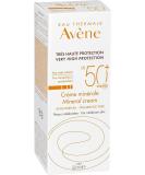 Avene Sun Care Very High Protection Mineral Cream SPF50+ 50ml - Buy Online on GoSupps.com