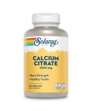 Buy Solaray Calcium Citrate 1000 mg - 120 VegCaps for Strong Bones - Buy Online on GoSupps.com