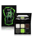 Afflano Smokey Green Eyeshadow Palette - Cyber Goth Makeup Highly Pigmented Long Lasting - Perfect for Girls & Women with Green Eyes - International Shipping Available - Buy Online on GoSupps.com