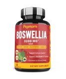 Organic Boswellia Serrata Extract Capsules 3200MG 5 Months Supply & Turmeric Curcumin Ginger Black Pepper Green Tea - Joint Health Support Supplement Enhanced Absorption 150 Vegan Capsules - Buy Online on GoSupps.com