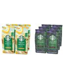 Starbucks Blonde Espresso Roast Coffee Beans 450g bag (Pack of 4) & Espresso Roast Dark Roast Whole Bean Coffee 200 g (Pack of 6) - Buy Online on GoSupps.com