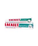 Lacalut Sensitive Toothpaste 75ml | Relief for Sensitive Teeth & Gums | Protects Against Tooth Neck Caries - Buy Online on GoSupps.com