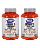 Now Foods Sports Arginine & Citrulline 500mg250mg - 120 Vegan Capsules | Boost Performance - Buy Online on GoSupps.com