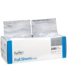 ForPro Embossed Foil Sheets 500S  Aluminum Foil  Pop-Up Foil Dispenser  Hair Foils for Color Application and Highlighting Services  Food Safe  5 W x 10.75 L  1000-Count 1000-Count Dispenser - Buy Online on GoSupps.com