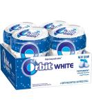 ORBIT White Peppermint Sugar-Free Chewing Gum 40 Piece Bottle - 4 Pack - Buy Online on GoSupps.com