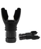 Adjustable Breathing Trainer with Rotatable Valve - Enhance Your Lung Capacity (Black - Buy Online on GoSupps.com