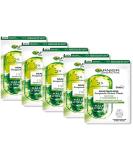 Garnier Ampoule Detox Cleansing Mask - Black Cabbage & Niacinamide for Oily Skin | 5 Pieces - Buy Online Worldwide - Buy Online on GoSupps.com