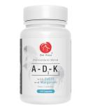 Zen Haus ADK Vitamin Supplement with Network Antioxidants - A D3 K2 (MK-7 Non-Soy) and E with CoQ10 and Alpha Lipoic Acid - for Vision Strong Bones and Teeth and Immune Support - D3 Complex - Buy Online on GoSupps.com