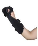 Buy OTC Soft Resting Hand Splint - Night Immobilizer for Wrist Fingers & Thumb | Black Small-Medium Right Hand - International Shipping Available - Buy Online on GoSupps.com