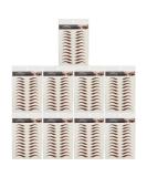 6D Waterproof Eyebrow Transfers Stickers - Brown 1 | Peel Off, Grooming, Shaping Makeup Sticker for Women - 9 Sheets - Buy Online on GoSupps.com