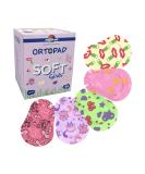 Ortopad Soft Bamboo Girls Eye Patches | 50/Box - Medium Size (2-4 yrs) with Textured Accents - International Shipping Available - Buy Online on GoSupps.com