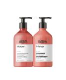 L'Oreal Professionnel Inforcer Strengthening Shampoo & Conditioner Set with Biotin - 16.9 Fl. Oz | Protects, Prevents Breakage, Adds Softness | For Weak, Fragile, Damaged Hair - Buy Online on GoSupps.com