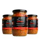 Mumtaz DESI HANDI Indian Curry Cooking Sauce 700g Pack of 3 Restaurant Quality at Home - Medium Spiced Serves 8-10 - All Natural Ingredients- Gluten Free- Vegetarian Friendly. - Buy Online on GoSupps.com