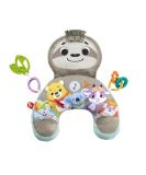 Fisher-Price Lazy Playing Pillow | Soothing Baby Game Pillow for 0-6 Months | Abdominal Play Plads with Vibration Bite Ring & Music | Perfect Baby Gift - Grr01 Sloth Multicolored - Buy Online on GoSupps.com