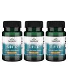Swanson Premium Extra Strength 5-HTP Amino Acid - 50mg | 60 Capsules (3 Pack) - International Shipping Available - Buy Online on GoSupps.com